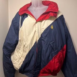 VINTAGE NAUTICA DOWN COAT MENS XL